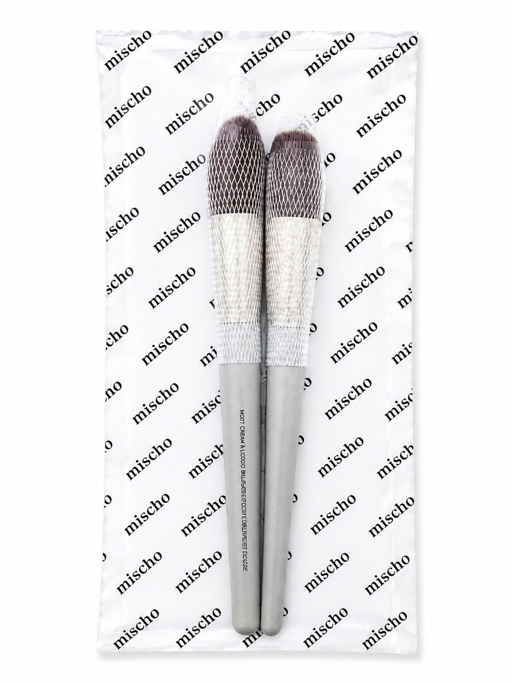 Mischo M100 & M101 Blush Makeup Brush Set of 2 Powder Cream Liquid New